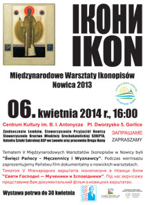 Wystawa ikon - Nowica 2014