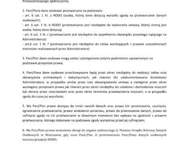 Polityka prywatności