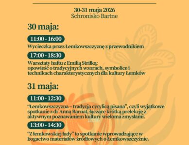 Beskidzkie Spotkania Sąsiedzkie: Śladami Kultury Łemkowskiej
