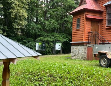 Wystawa „100-lecie objawień na górze Jawor” — w Wysowej, na górze Jawor
